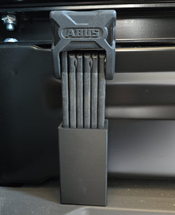 Halter für ABUS Fahrradschloß — Halter und Organizer von CamperStolz