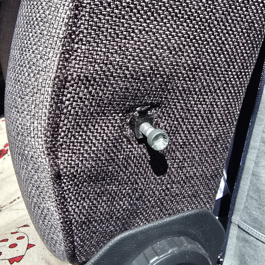 Abdeckung nach Entfernung Armlehne VW Crafter und MAN TGE
