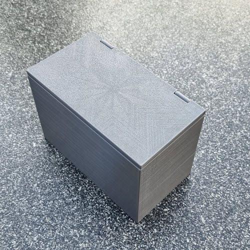 Mülleimer für die Küche in grau