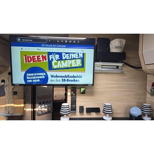 Ablage für hinter den Fernseher