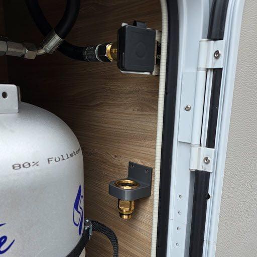 Halter für Gas Adapter ACME LPG