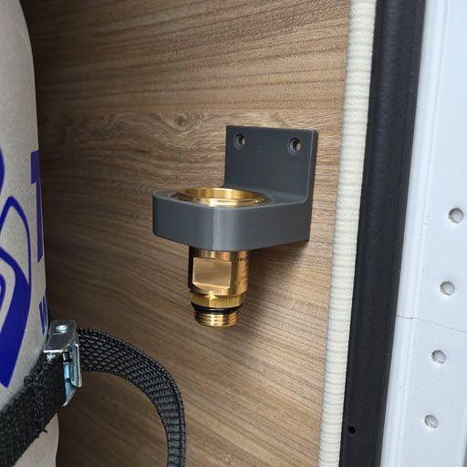 Halter für Gas Adapter ACME LPG