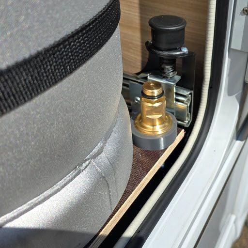 Halter für Gas Adapter ACME LPG