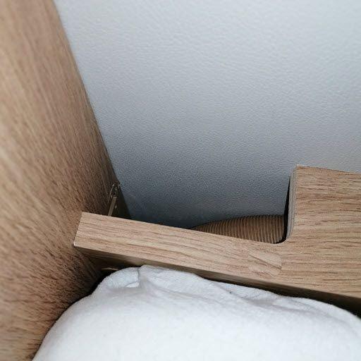 Abdeckung Schlafbereich 100 x 50 gerade Ecke