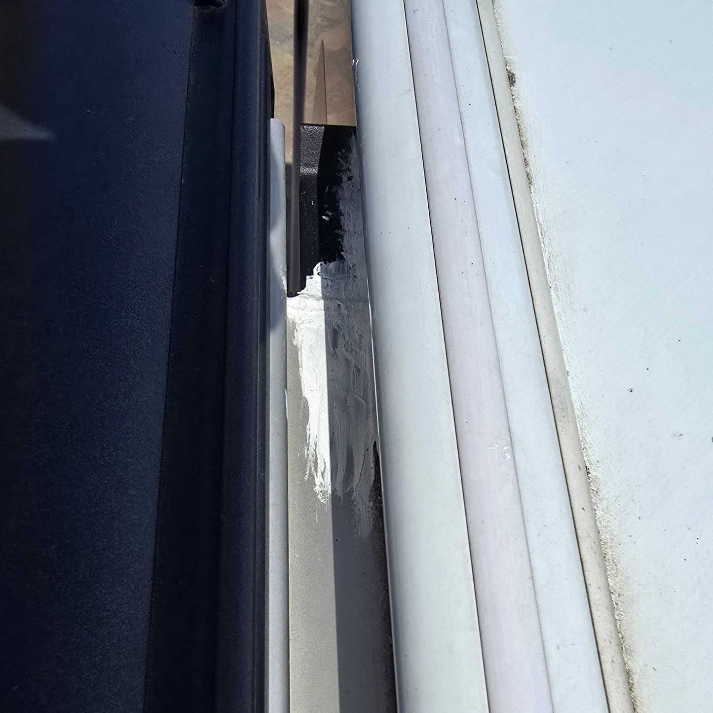 Markisenablauf Thule Omnistor links