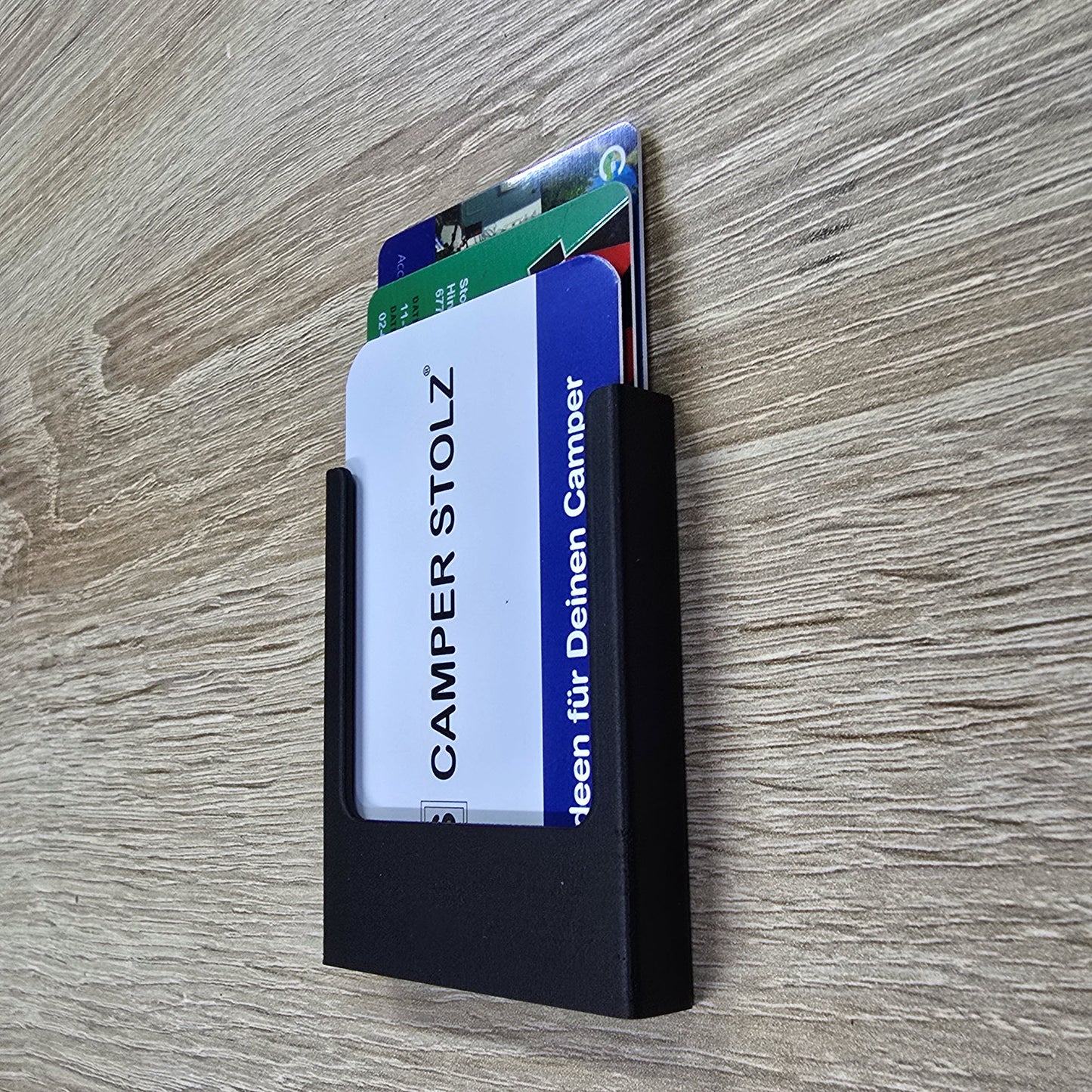 Platzkarten Halter für Duschkarten