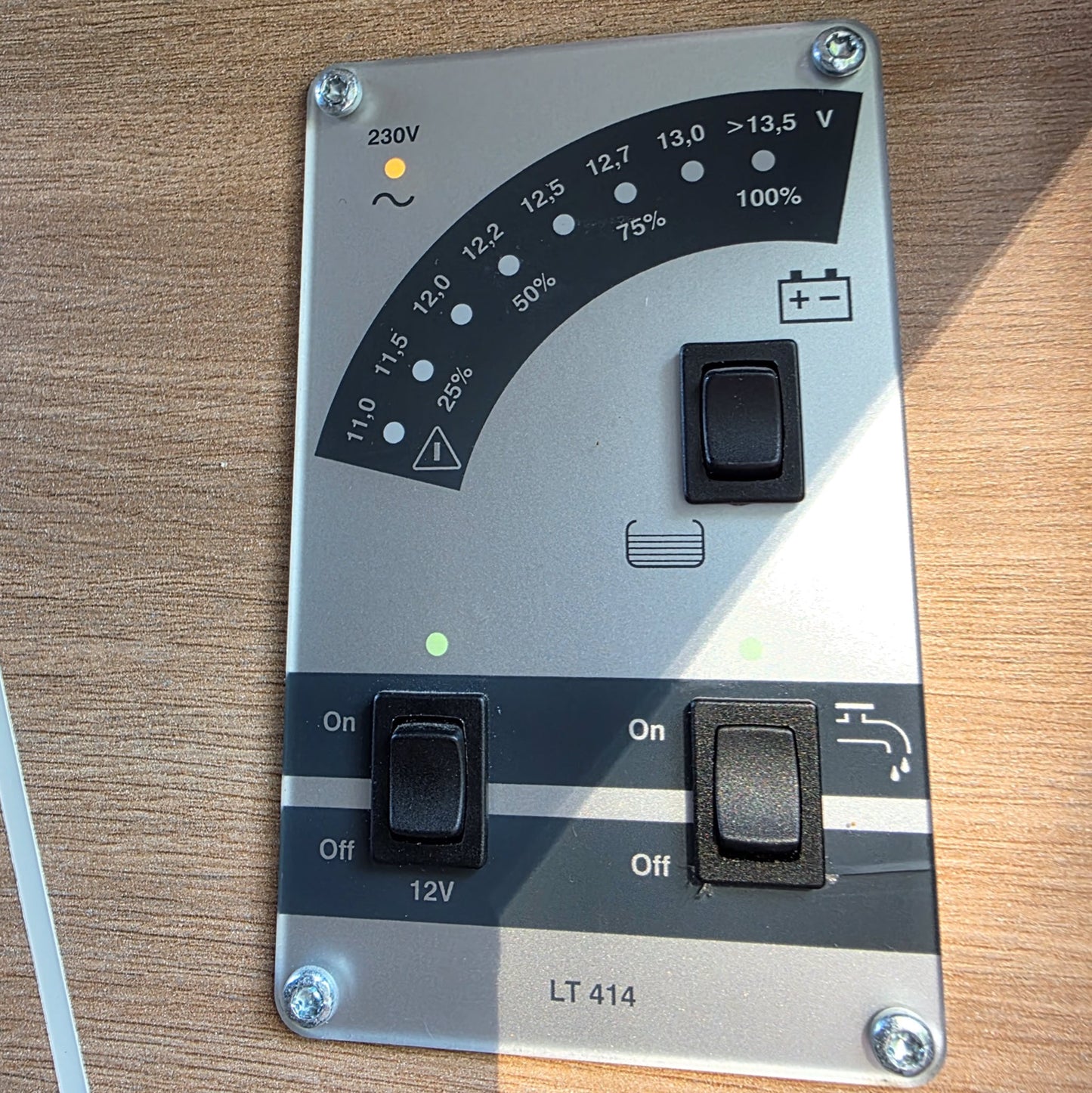 LED Abdeckung Schaudt LT 414 Bedienpanel