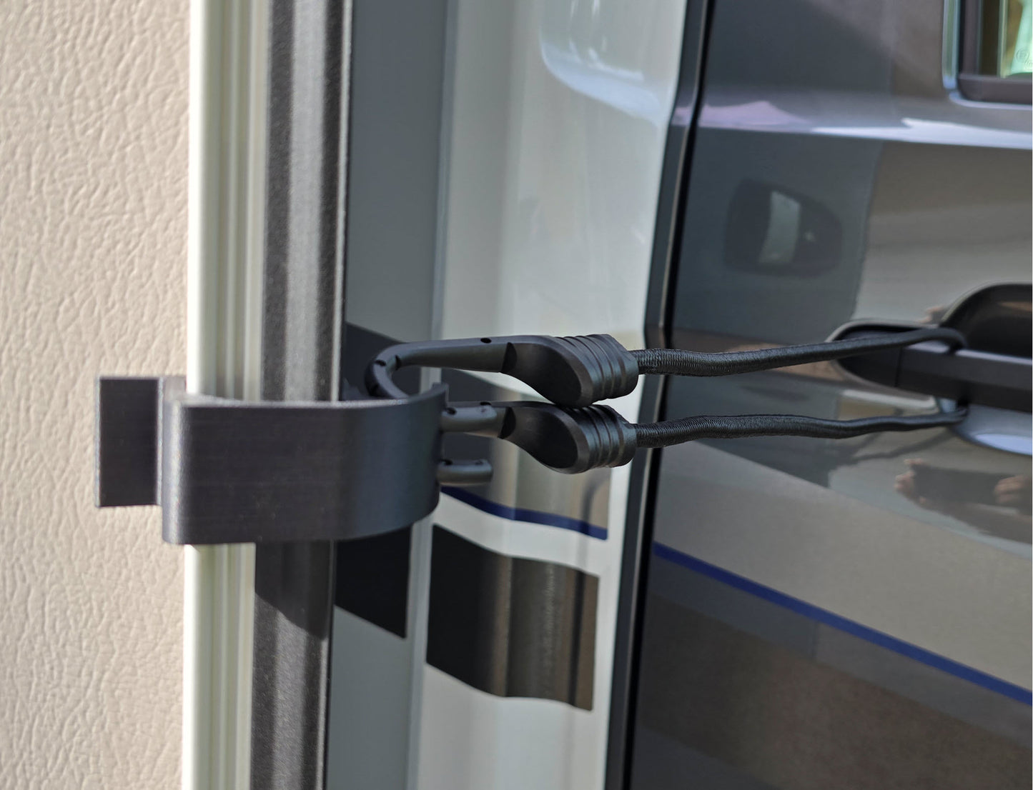 Schutz vor Zufallen der Aufbautür