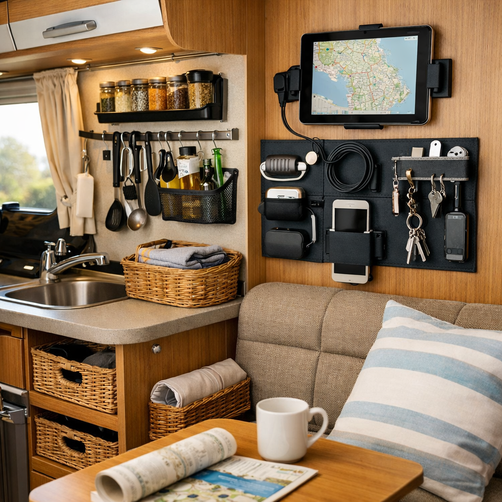 Unordnung im Wohnmobil? So schaffen Sie dauerhaft Struktur