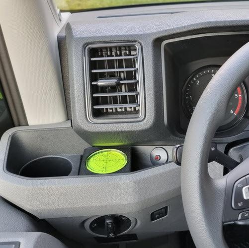 Nivellierung mit der Crafter/MAN Wasserwaage