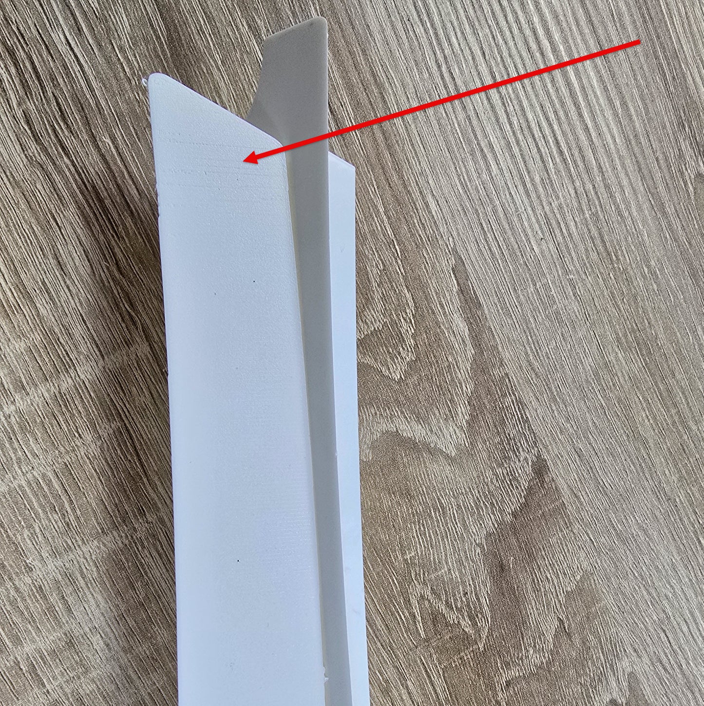 Abdeckung Spalt zwischen Duschwand und Waschbecken im KNAUS Bad B-Ware