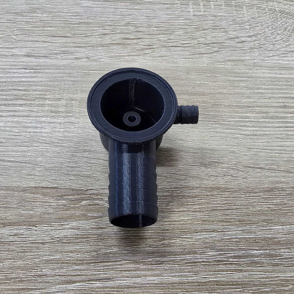Besserer Abfluss mit 25mm Anschlußohr