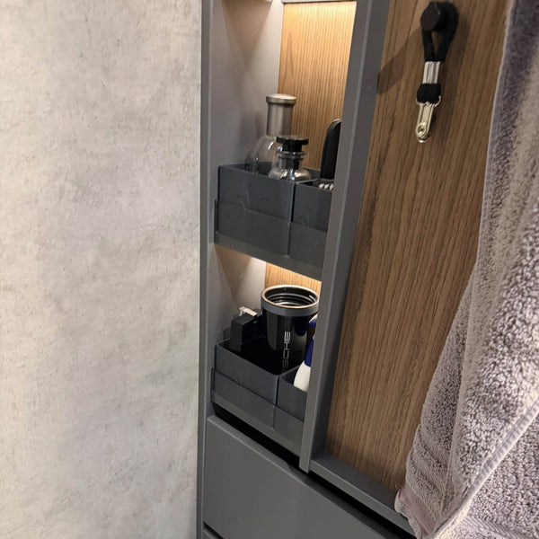 Becher / Organizer für das Regal im NiBi ARTO und iSmove Bad — Halter und Organizer von CamperStolz