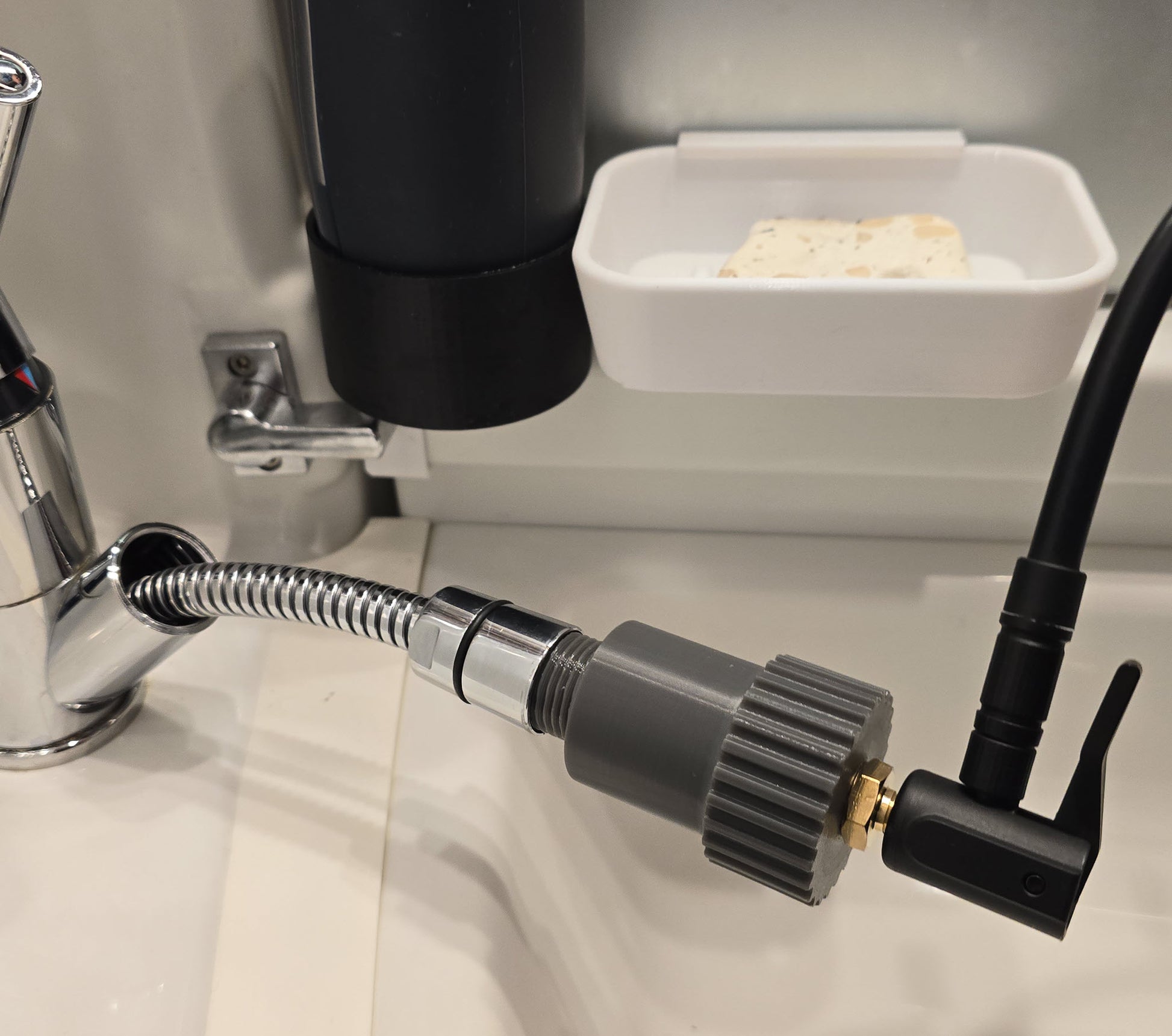 Entleerung Restwasser Bad