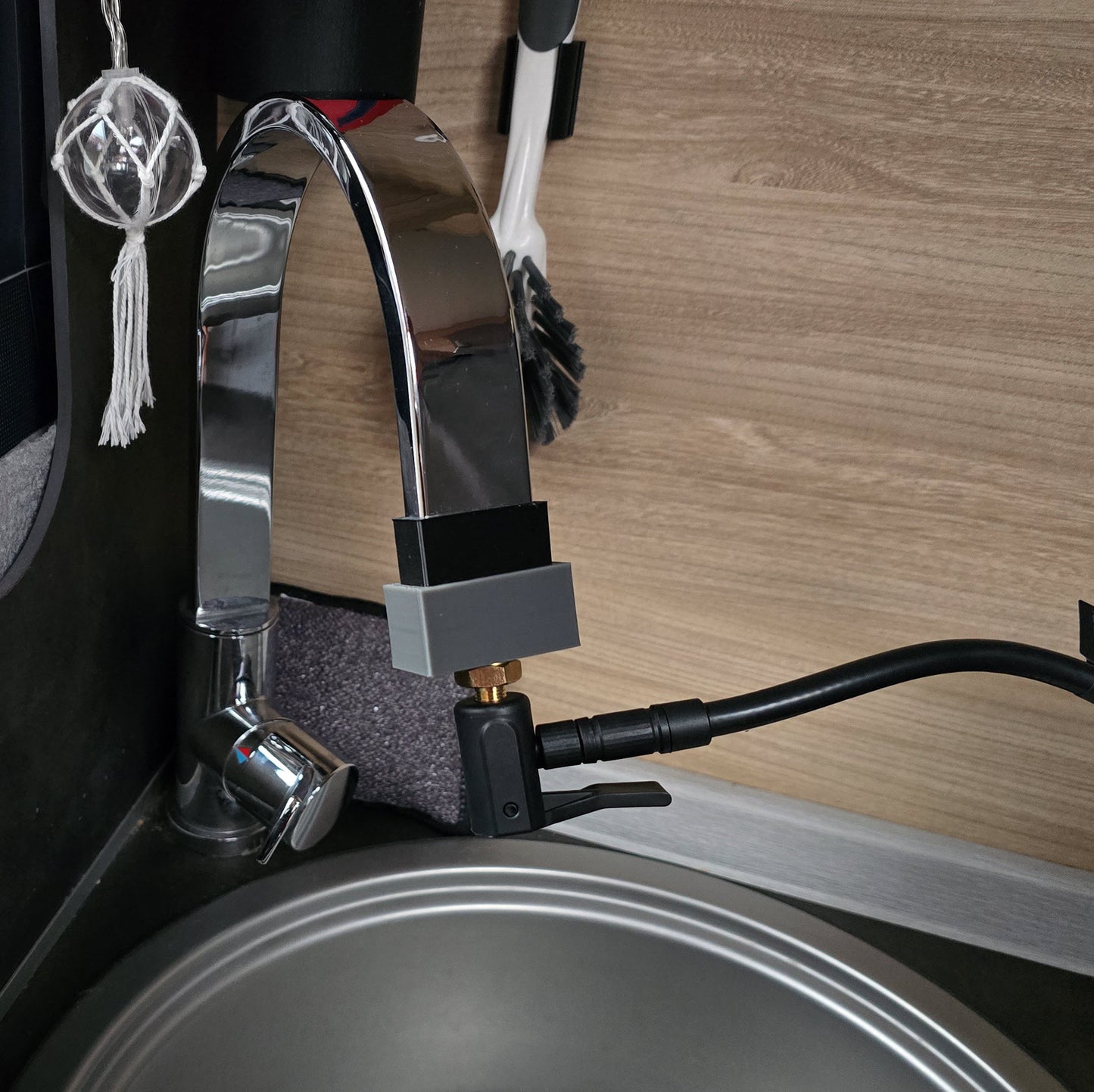 Entleerung Restwasser Küche