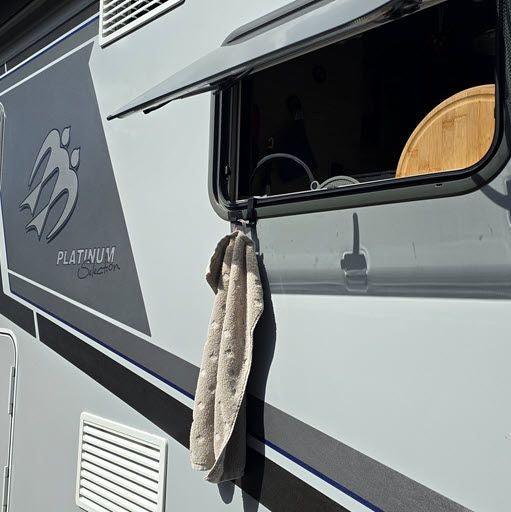 Handtuch-Halter / Fensterhaken fürs Wohnmobil