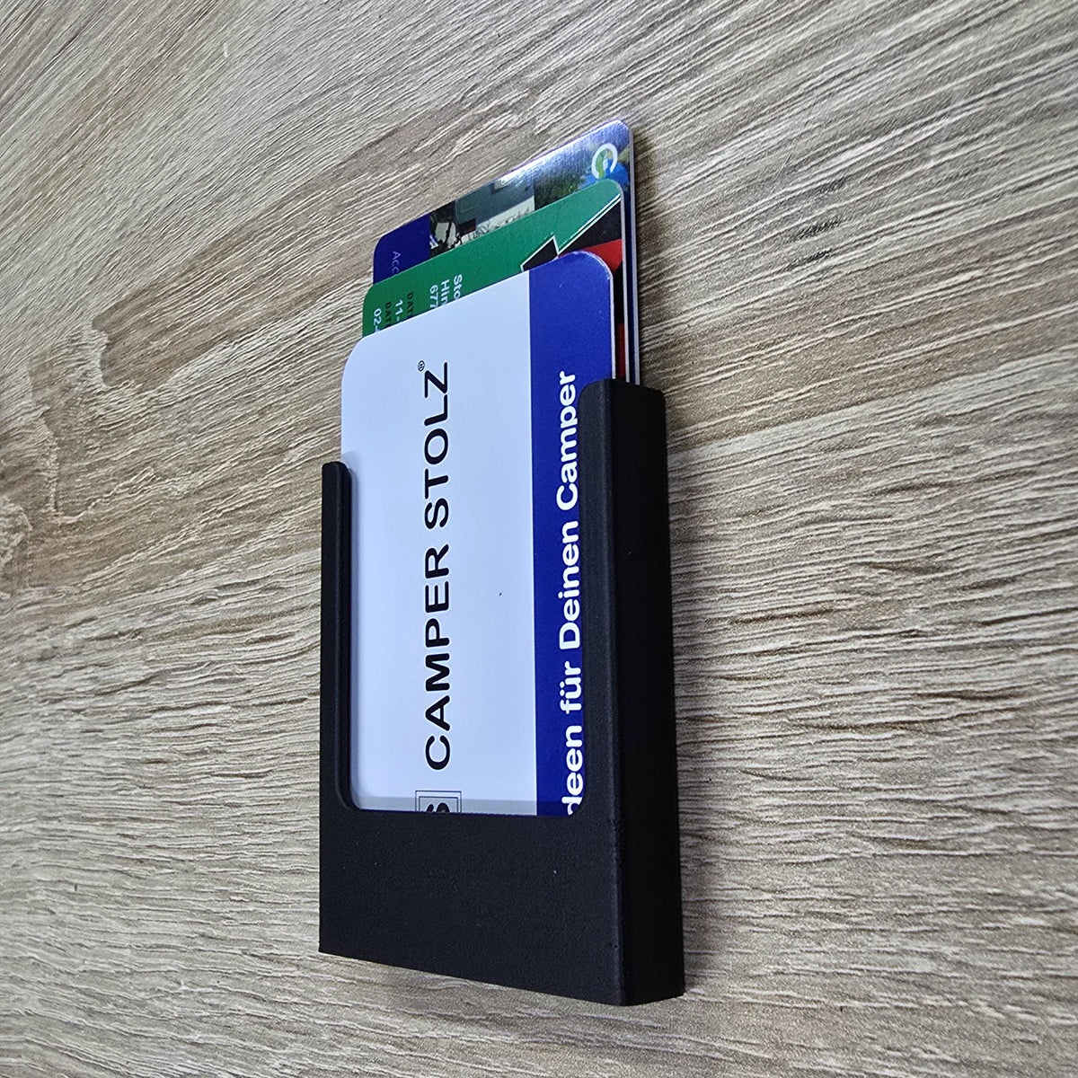 Platzkarten Halter für Duschkarten