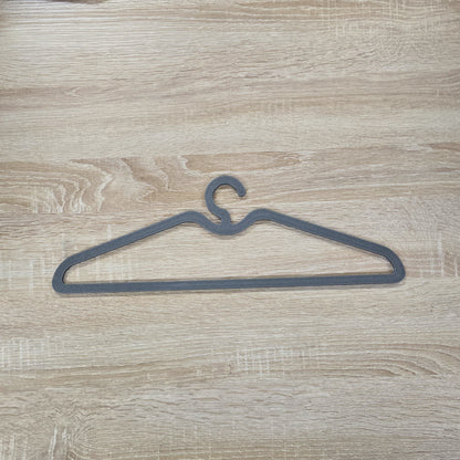 Platzsparender Kleiderbügel grau