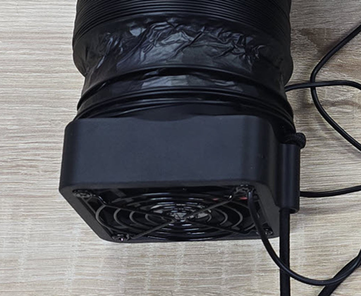 Ventilator für Heizschlauch