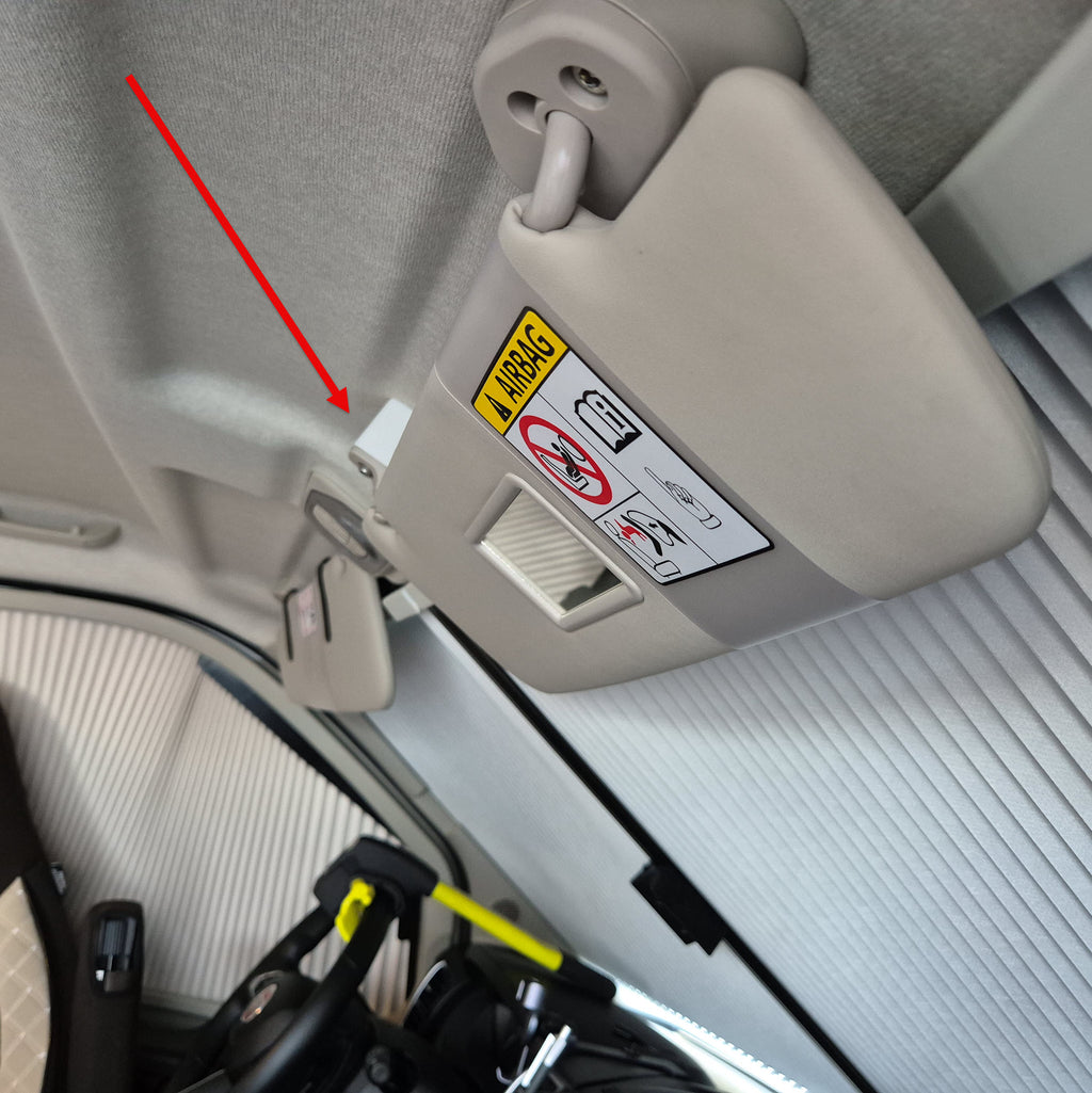 Verlängerung Sonnenblende FIAT Ducato mit REMIS