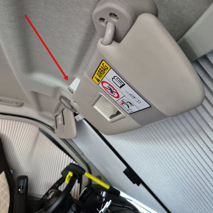 Verlängerung Sonnenblende FIAT Ducato mit REMIS
